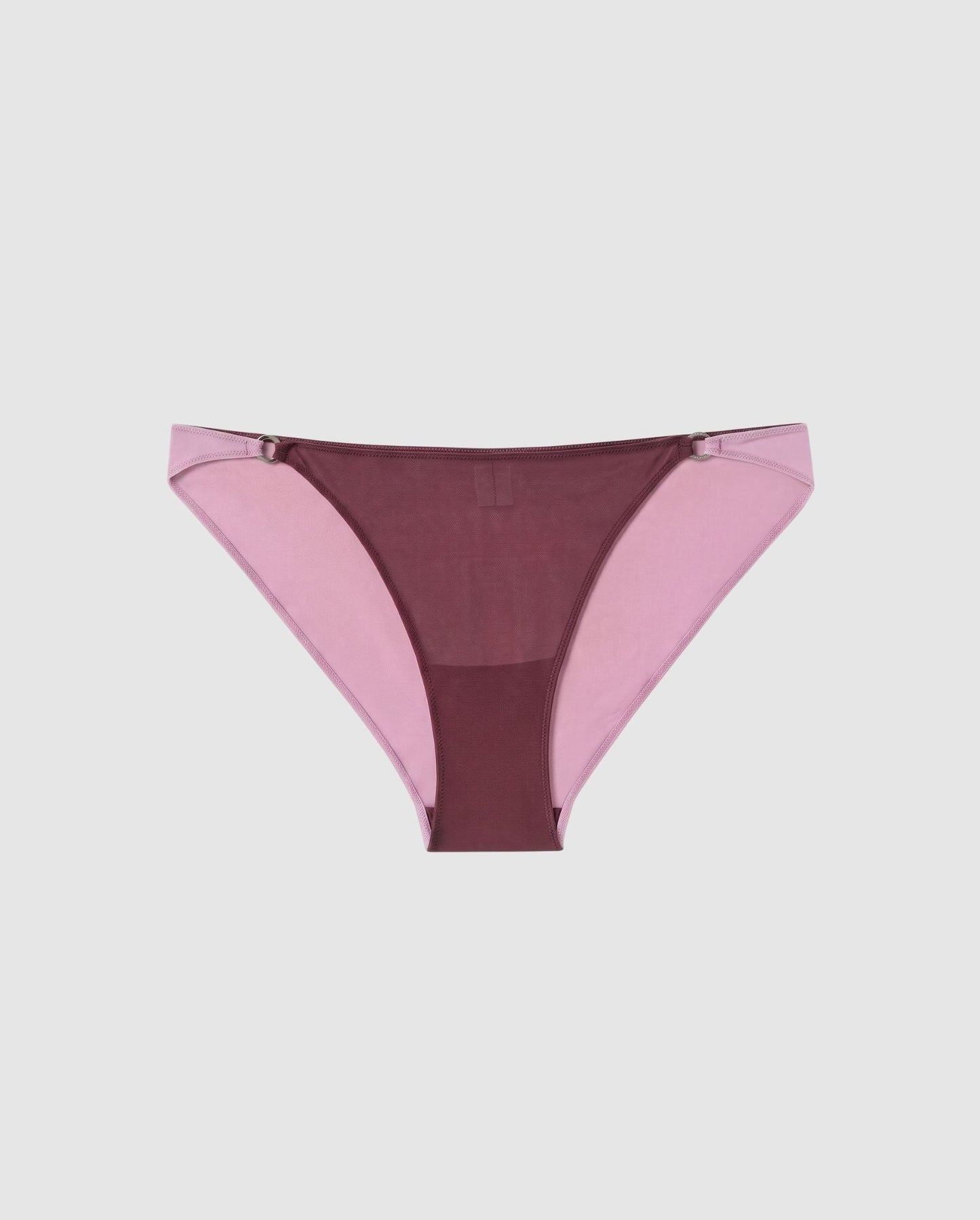 Mesh Tanga Briefs Cherry