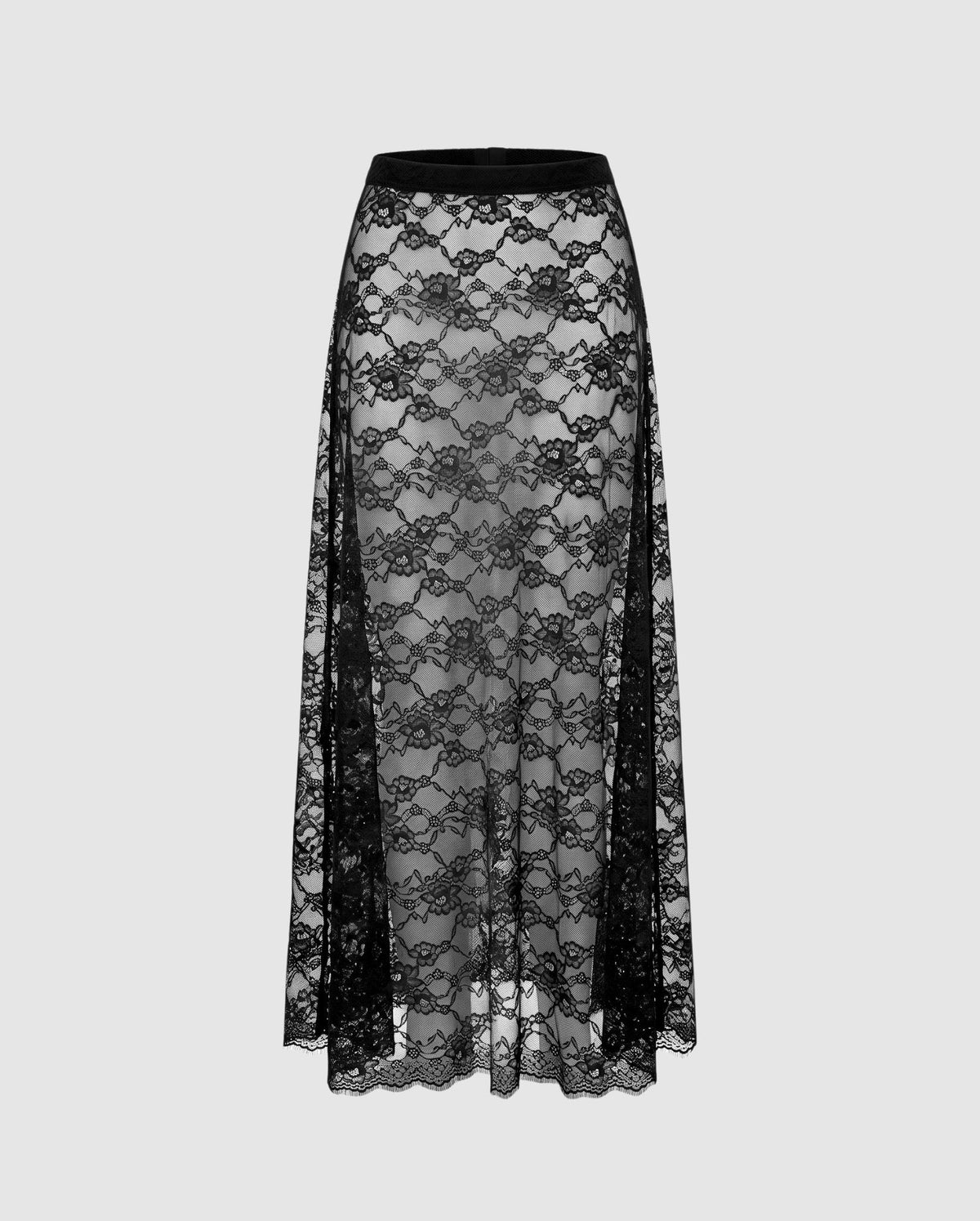 Lace Skirt Black