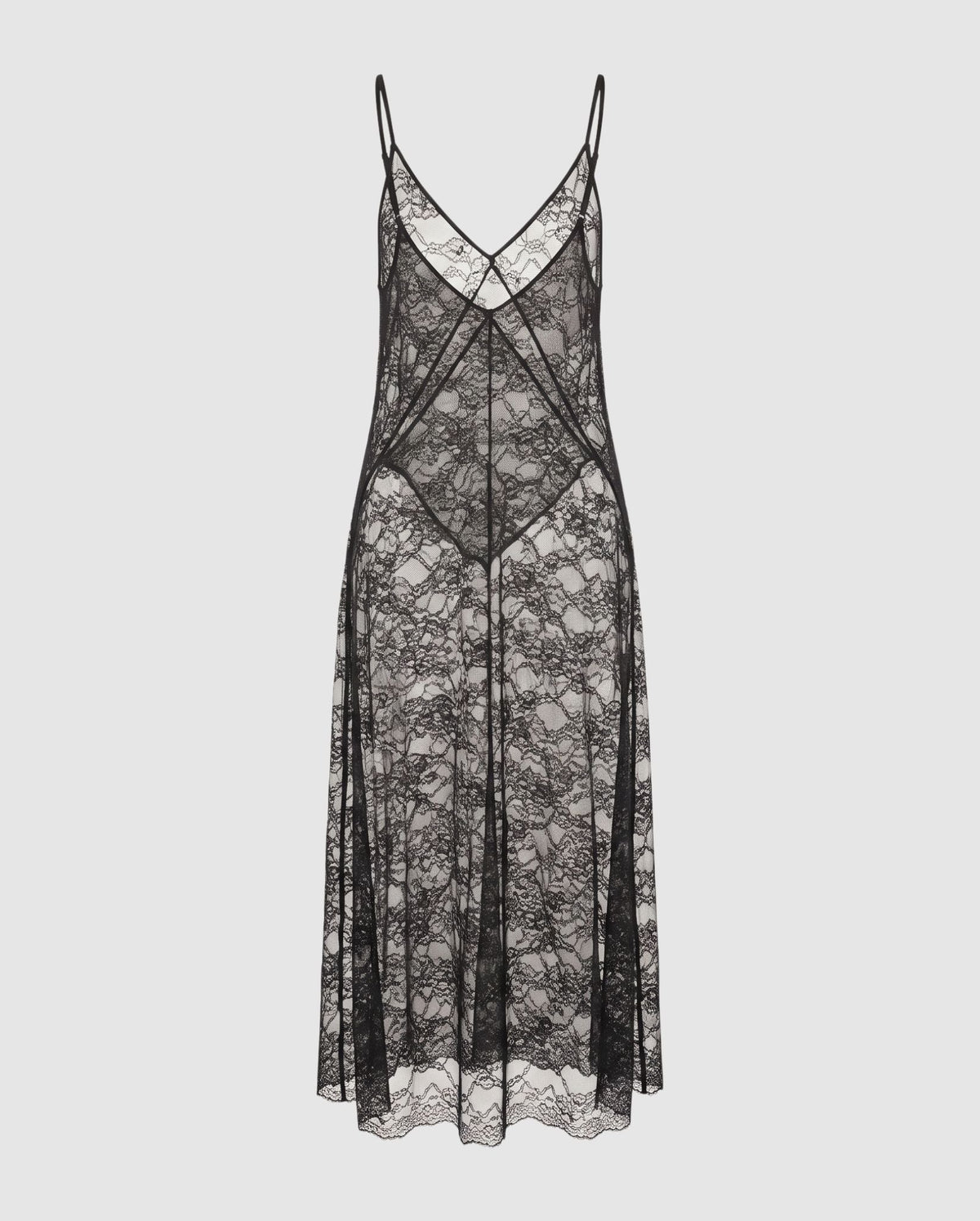 Lace Dress Black