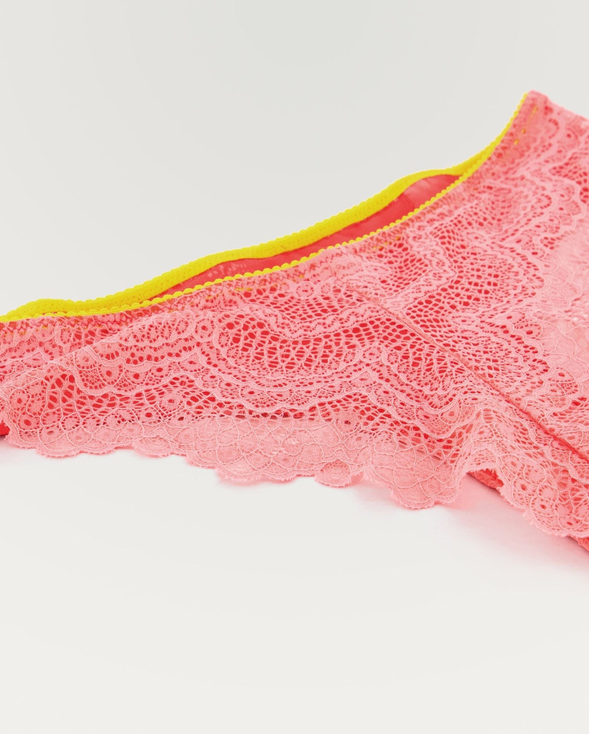Lace Cheeky Coral