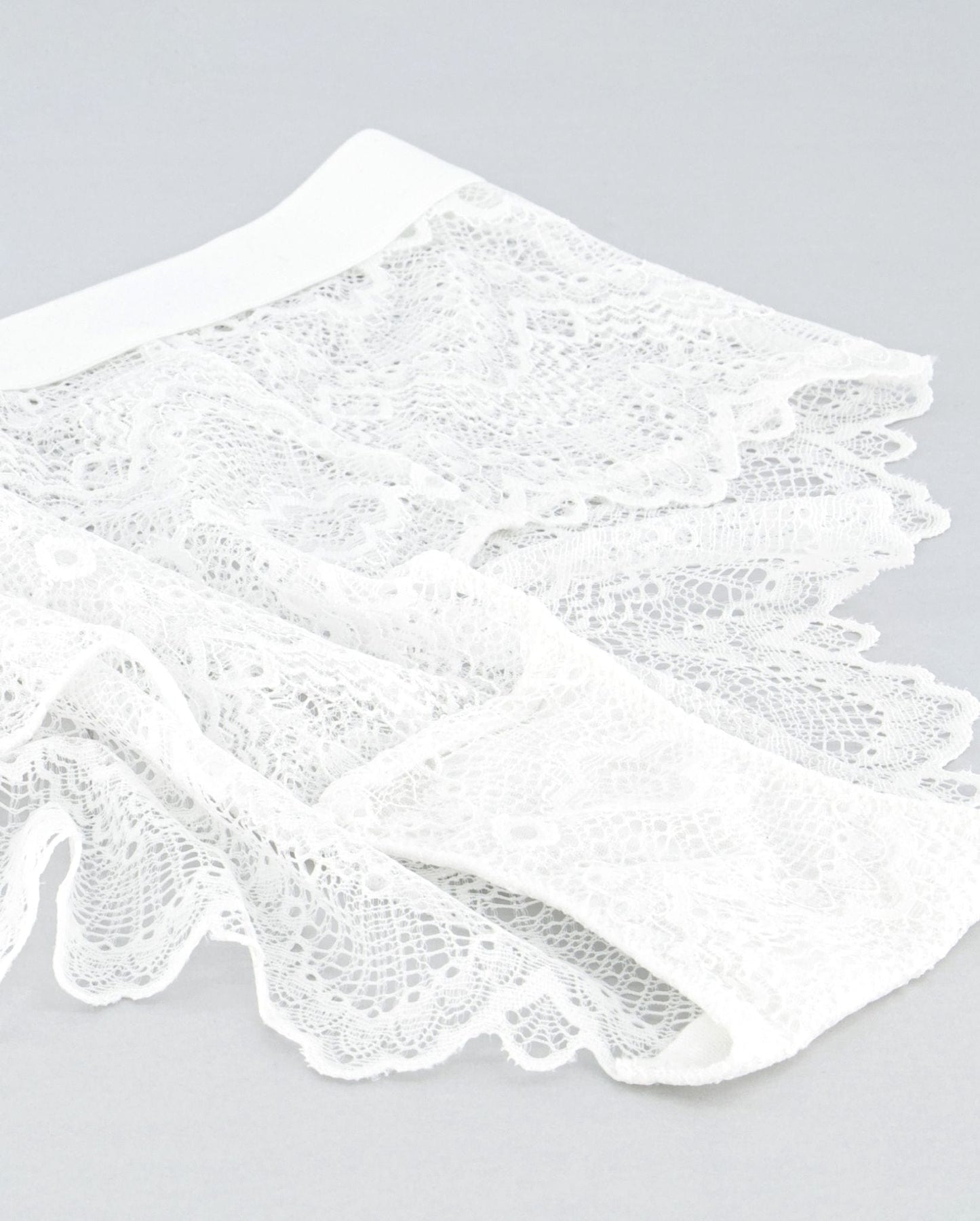 Lace Highwaist Briefs 001 Off White